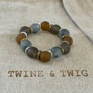 Twine & Twig Earthy Beaded Bracelet